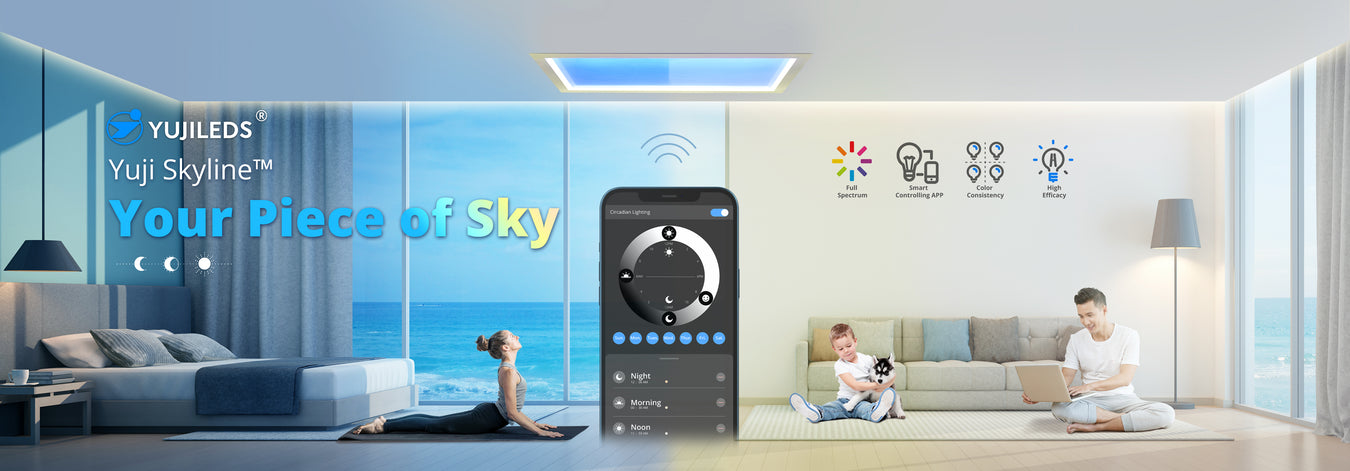 yujileds skyline light CRI93