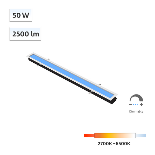 Yuji CRI 93 36W 14115 Rooflight Ceiling Light 2700K-6500K