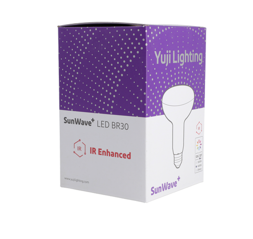 SunWave+™ Infrared-Enhanced Full-Spectrum CRI98 16W BR30 Flicker-Free LED Bulb