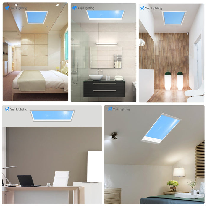 yujileds CRI 93 36W Rooflight Ceiling Light 