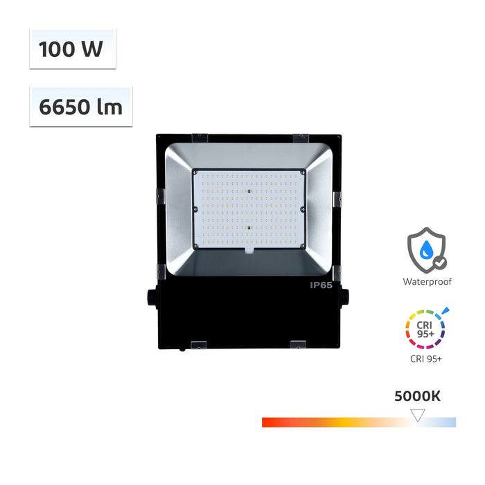 Yuji CRI-MAX™ CRI 95+ 100W LED Floodlight 5000K