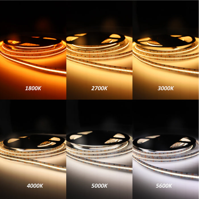 yujileds CRI-Max™ CRI 95+ High Brightness LED Flexible Strip cool white 5600K - 420 LEDs/m 