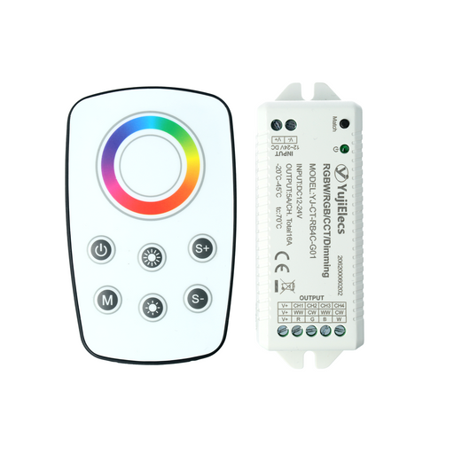 RGBW LED Strip Remote Control Dimmer 