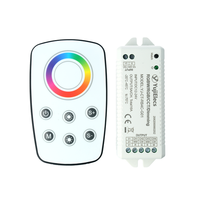 RGBW LED Strip Remote Control Dimmer