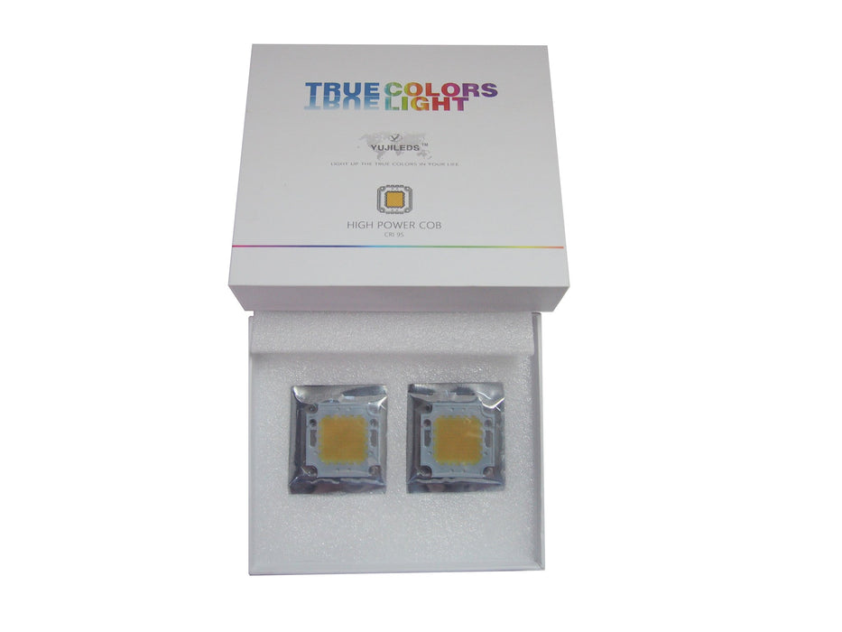 YUJILEDS® CRI 95+ 50W COB LED 3200K 5600K - 400L