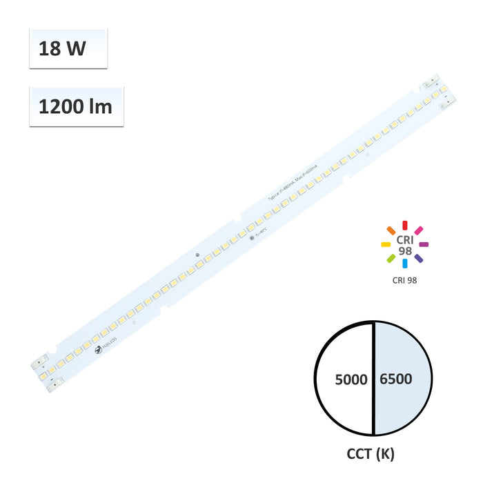 YUJILEDS® CRI 98 18W 2835MX Constant Current LED Linear Module