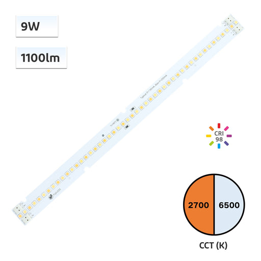 YUJILEDS® CRI 98 9W 3030 Tunable White Color Constant Current LED Linear Module