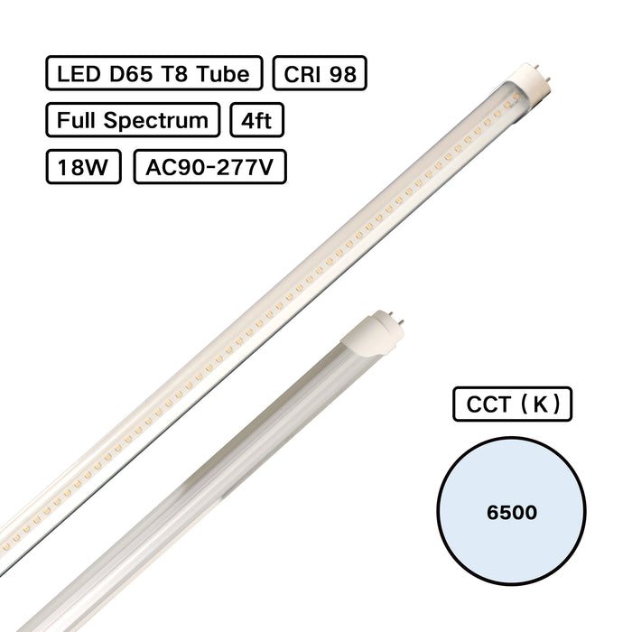 Yuji CRI 98 D65 T8 LED Tube