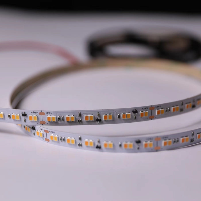 High CRI 95+ Dim to Warm LED Flexible Strip 1800K to 3000K -  Human Centric Lighting