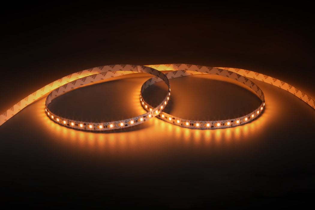 High CRI 95+ Dim to Warm LED Flexible Strip 1800K to 3000K -  Human Centric Lighting
