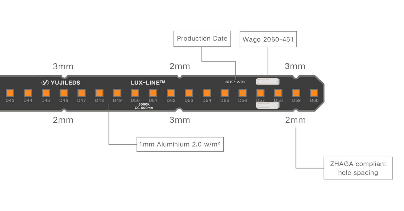 High CRI 95+ MCPCB 30W LED Module