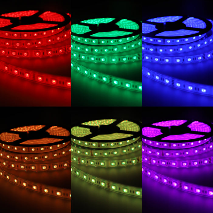 YUJILEDS® IP67 Waterproof 3-in-1 RGB LED Flexible Strip