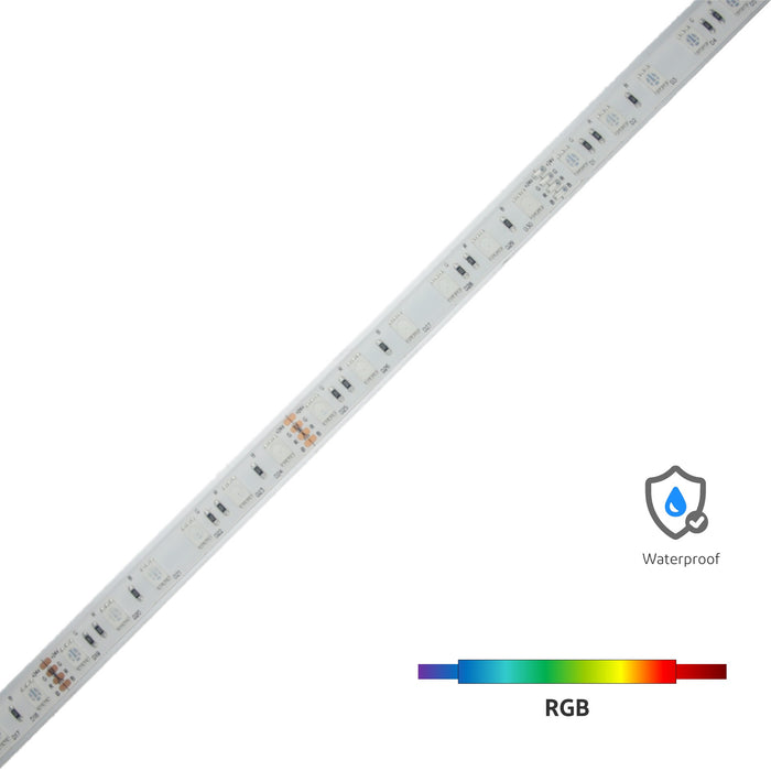 YUJILEDS® IP67 Waterproof 3-in-1 RGB LED Flexible Strip