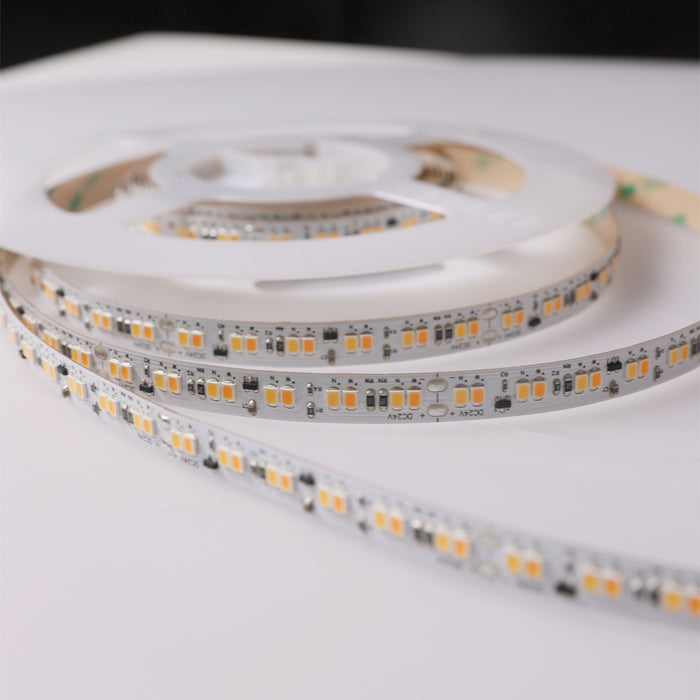 High CRI 95+ Dim to Warm LED Flexible Strip 1800K to 3000K -  Human Centric Lighting