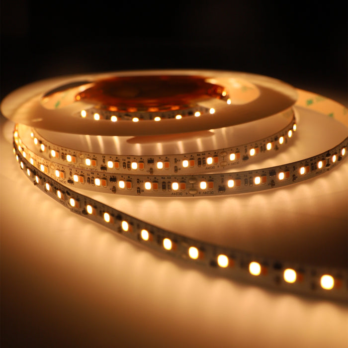 High CRI 95+ Dim to Warm LED Flexible Strip 1800K to 3000K -  Human Centric Lighting