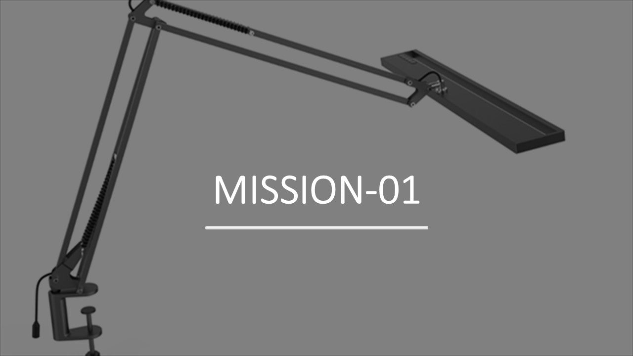 Yuji Mission Series Desk Task Lamp