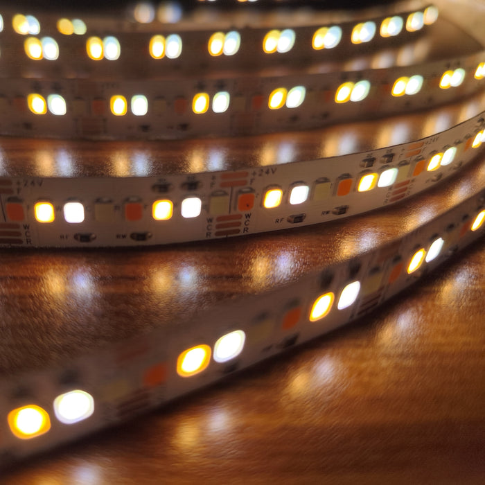 WELL24™  Circadian Rhythm 1250K-100000K Ultra-Wide CCT Smart Light Strip - 5m/Reel