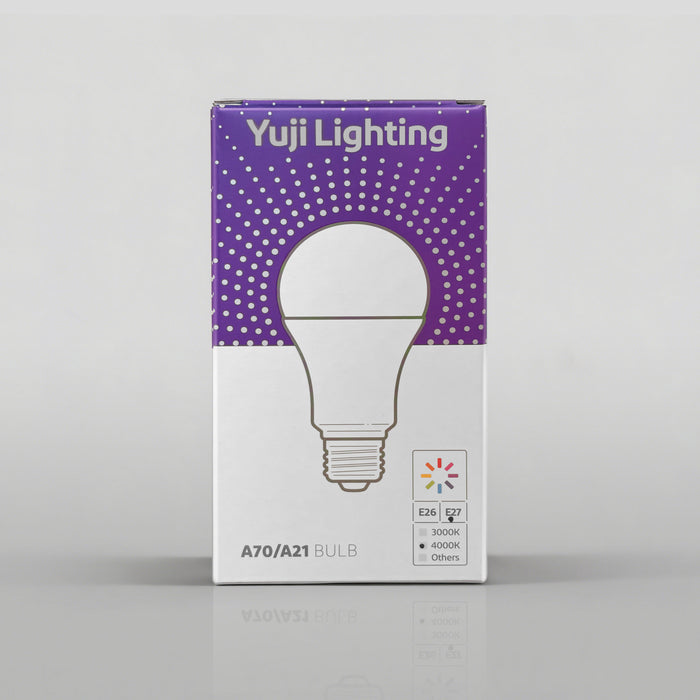SunWave™ CRI 98 A70/A21 Flicker-Free High Brightness Wellbeing Lighting 16W LED Bulb 4000K - 4pcs/8pcs