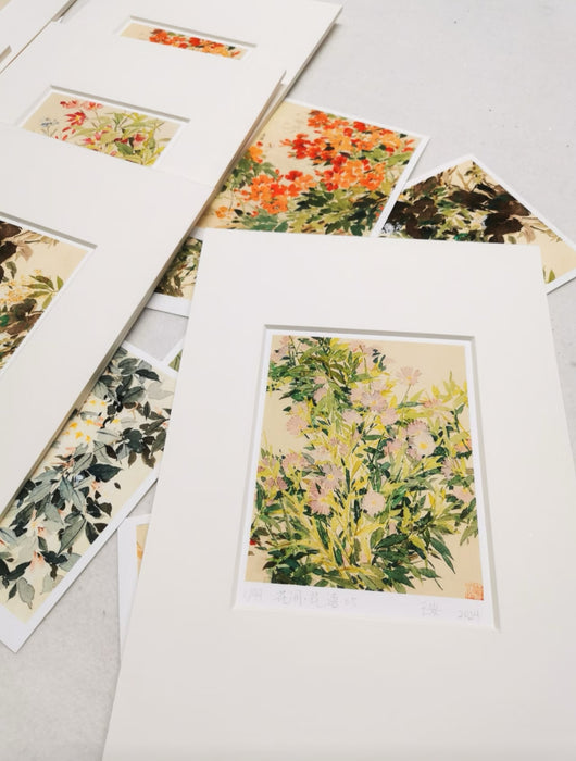 Among Flowers, Floral Whispers: Chinese Painting Meets Printmaking (2024)