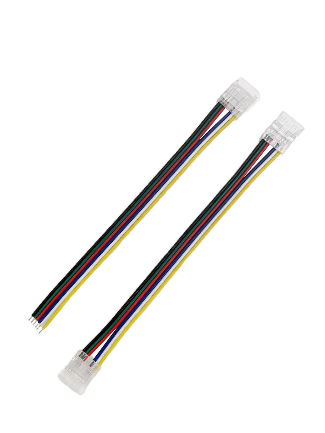 YujiLights™ 6-pin LED Solderless Connector for 5-in-1 RGBWW LED Flexib