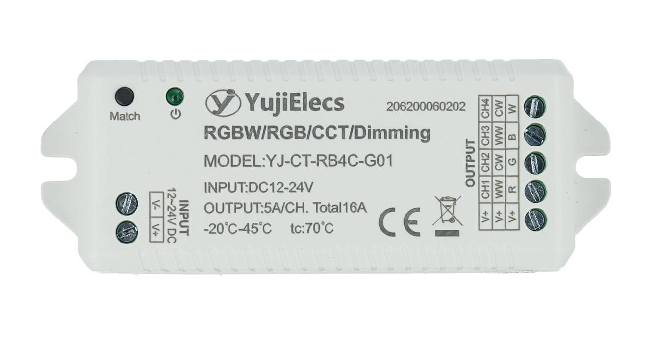 YujiElecs™ Remote Control Dimmer Kit for Single Color/Bi-color LED Strips - Pack: 1pc
