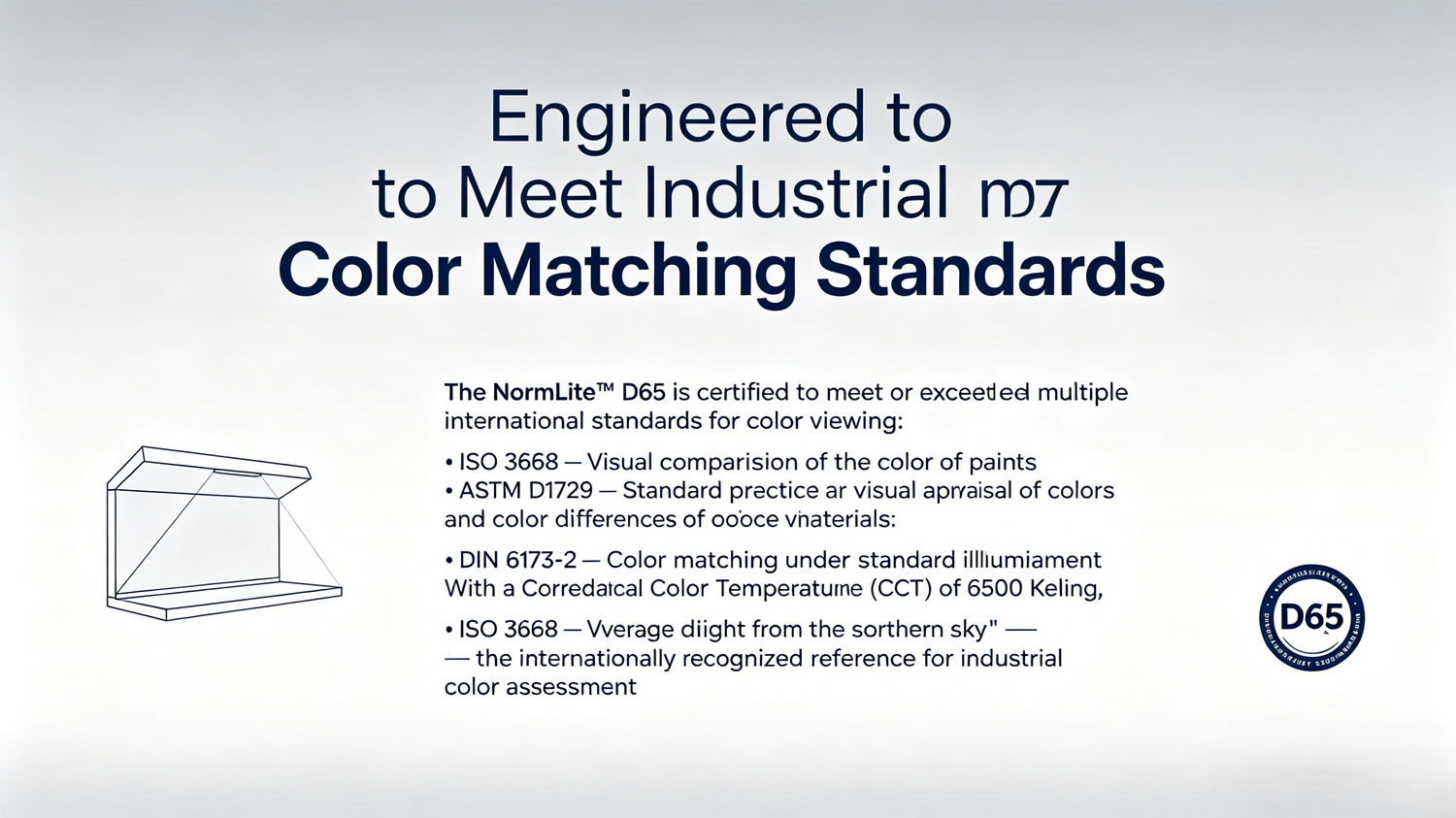 Engineered to Meet Industrial Color Matching Standards