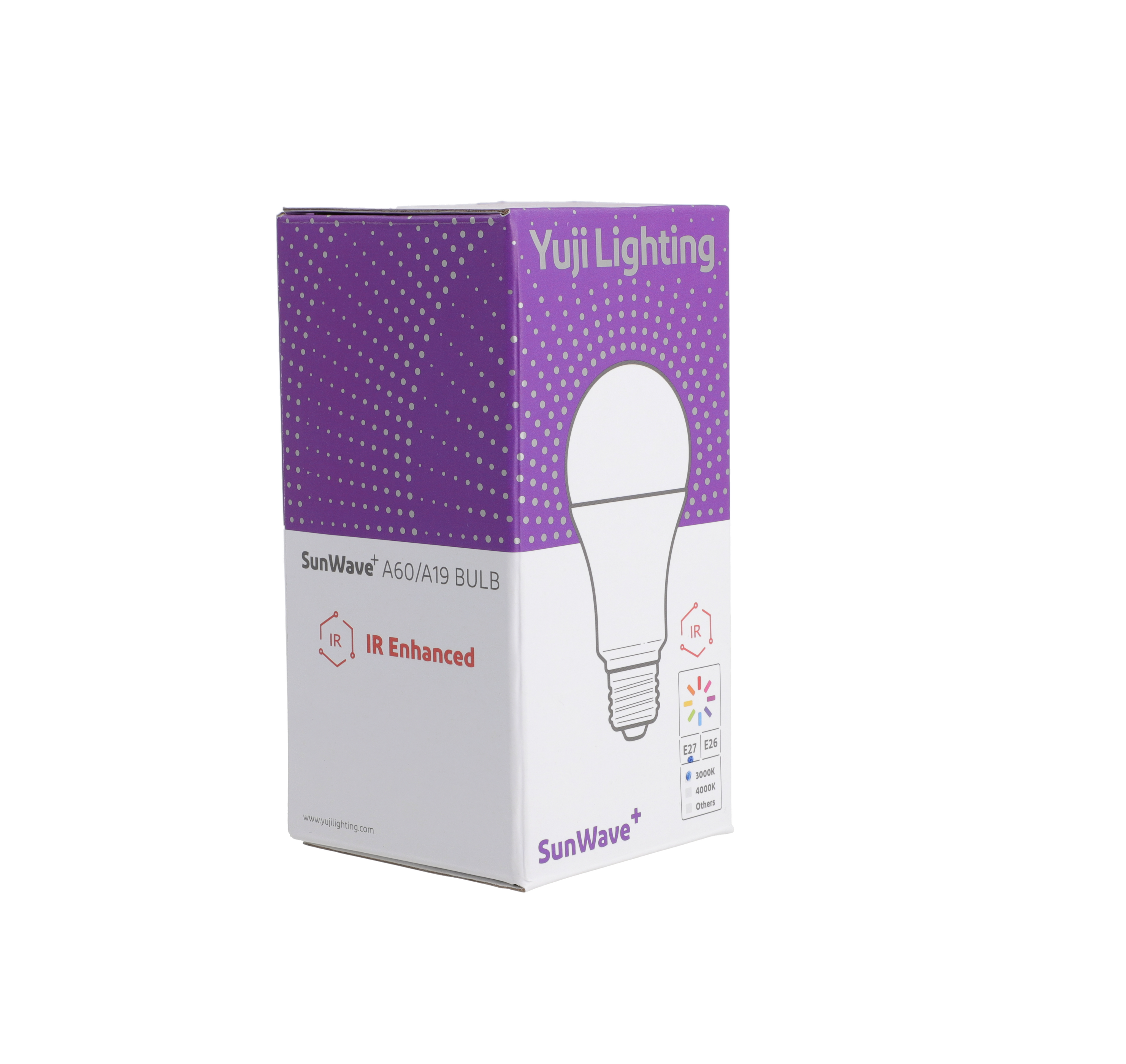 SunWave+™ Infrared-Enhanced Full-Spectrum A60 Flicker-Free LED Bulb 40