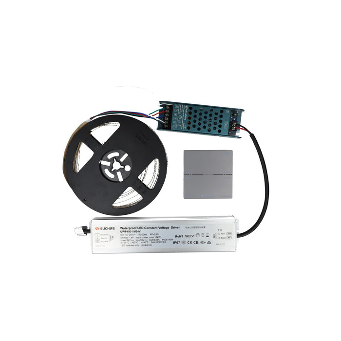 WELL24™  Circadian Rhythm 1250K-100000K Ultra-Wide CCT Smart Light Strip - 5m/Reel
