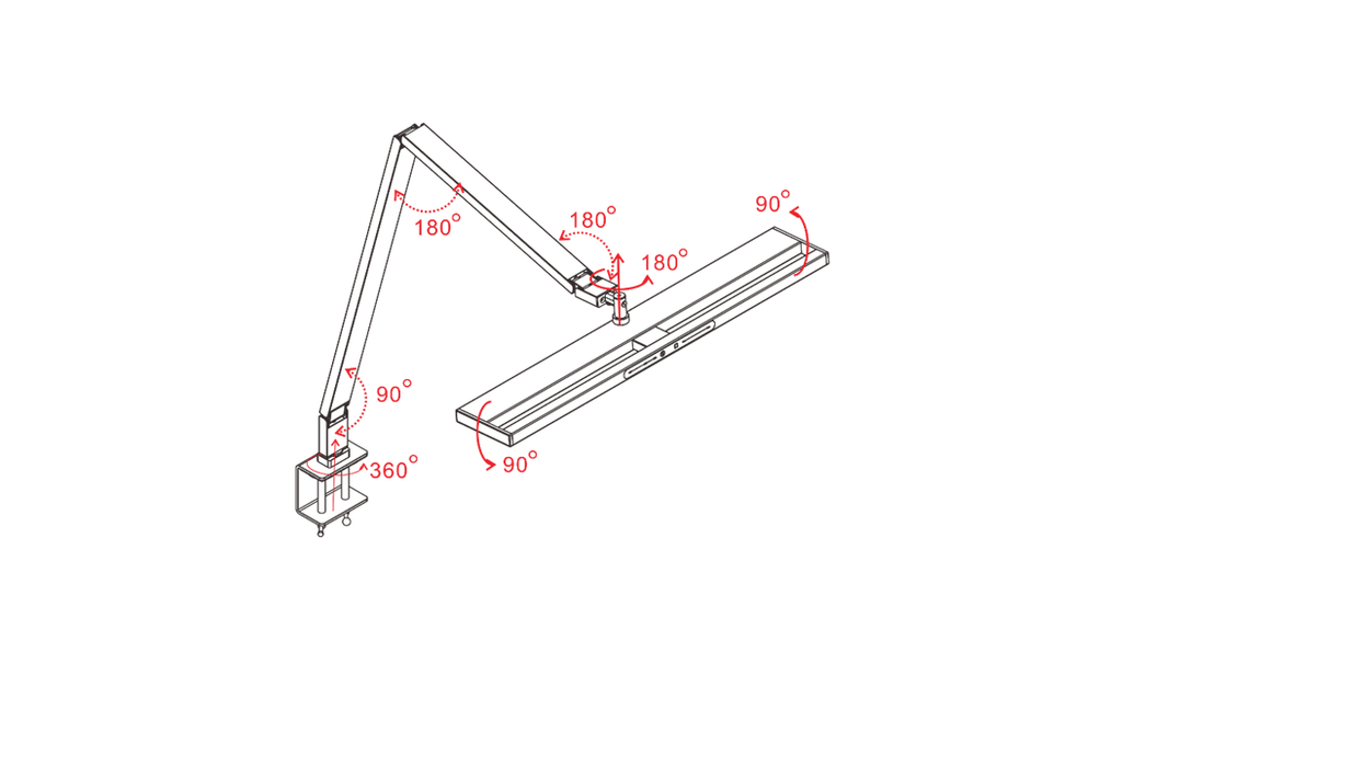 NormLite™ ISO Compliant Standard Light Source Full Spectrum CRI 99 Professional 2700K-6500K Task Lamp