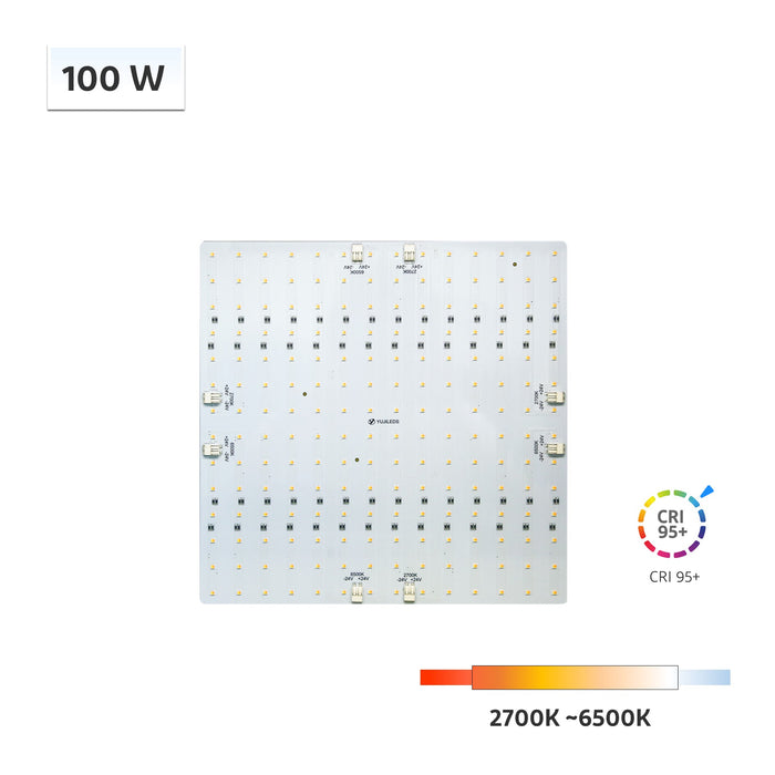 YUJILEDS® CRI 95+ Tunable White 100W LED Module Panel - 2pcs/4pcs