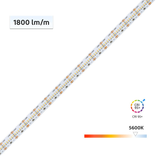 yujileds CRI-Max™ CRI 95+ High Brightness LED Flexible Strip cool white 5600K - 420 LEDs/m 